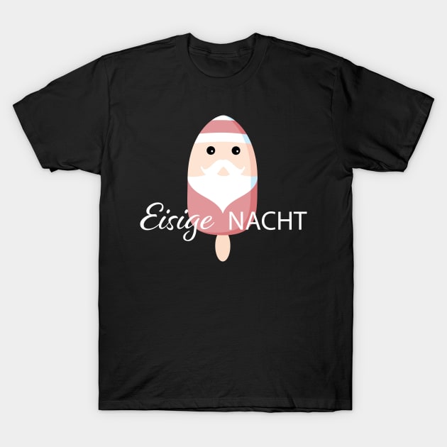 Santa Claus Kawai ice cream T-Shirt by spontania